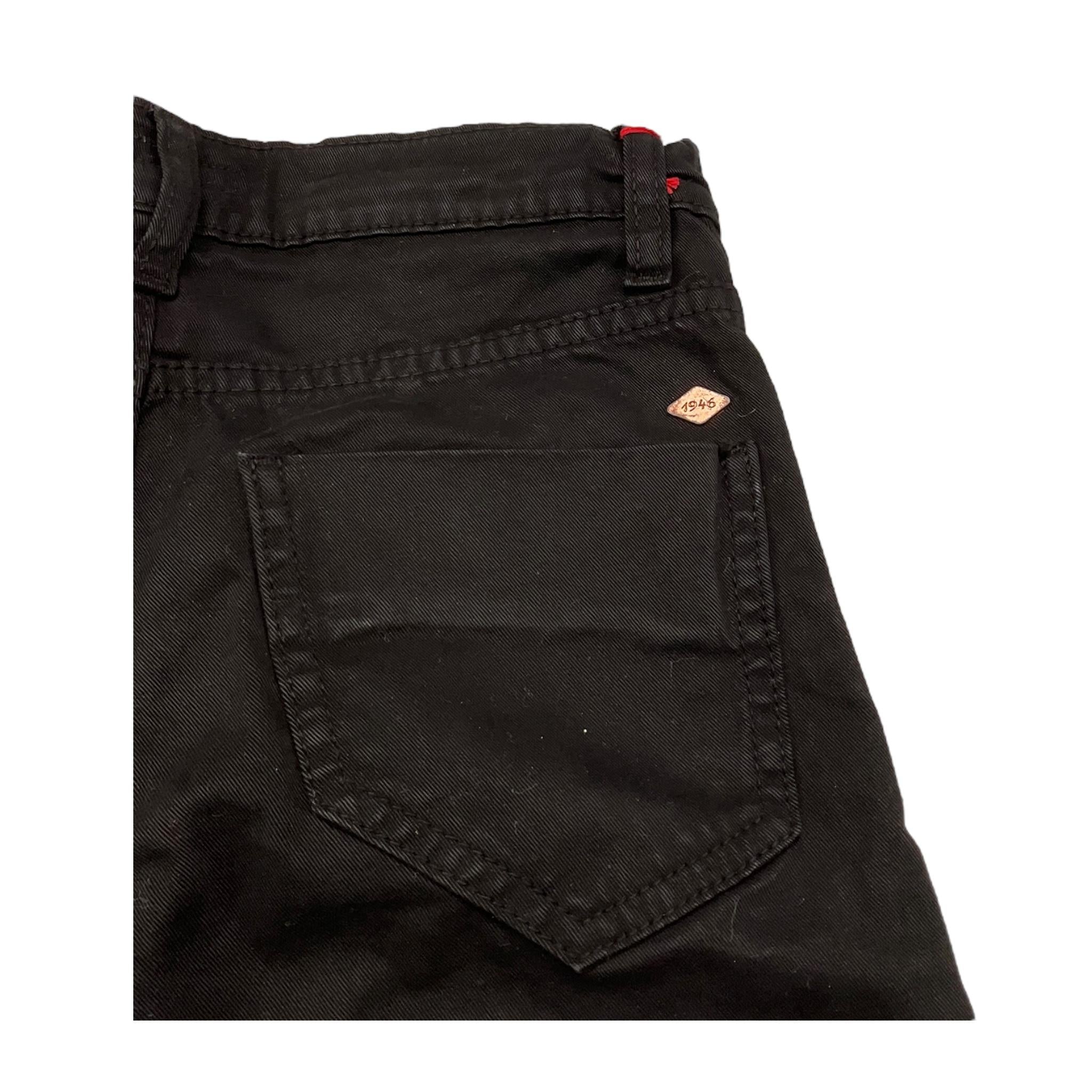 NUPKEET pantalone tinta unita con girovita regolabile Nero per Bambino 04NK741 NERO NUPKEET 