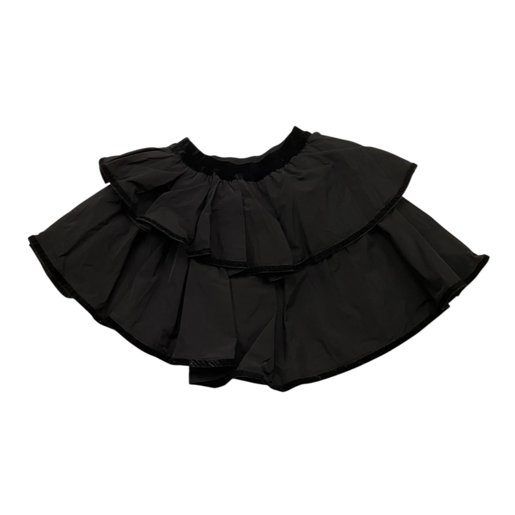LIU JO gonna tinta unita con elastico in vita Nero per Neonata KF4134N NERO LIU JO 