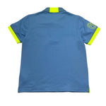 Suns68 Polo Mezza Manica Tinta Unita per Bambino CPA35322 AZZURRO SUNS68 