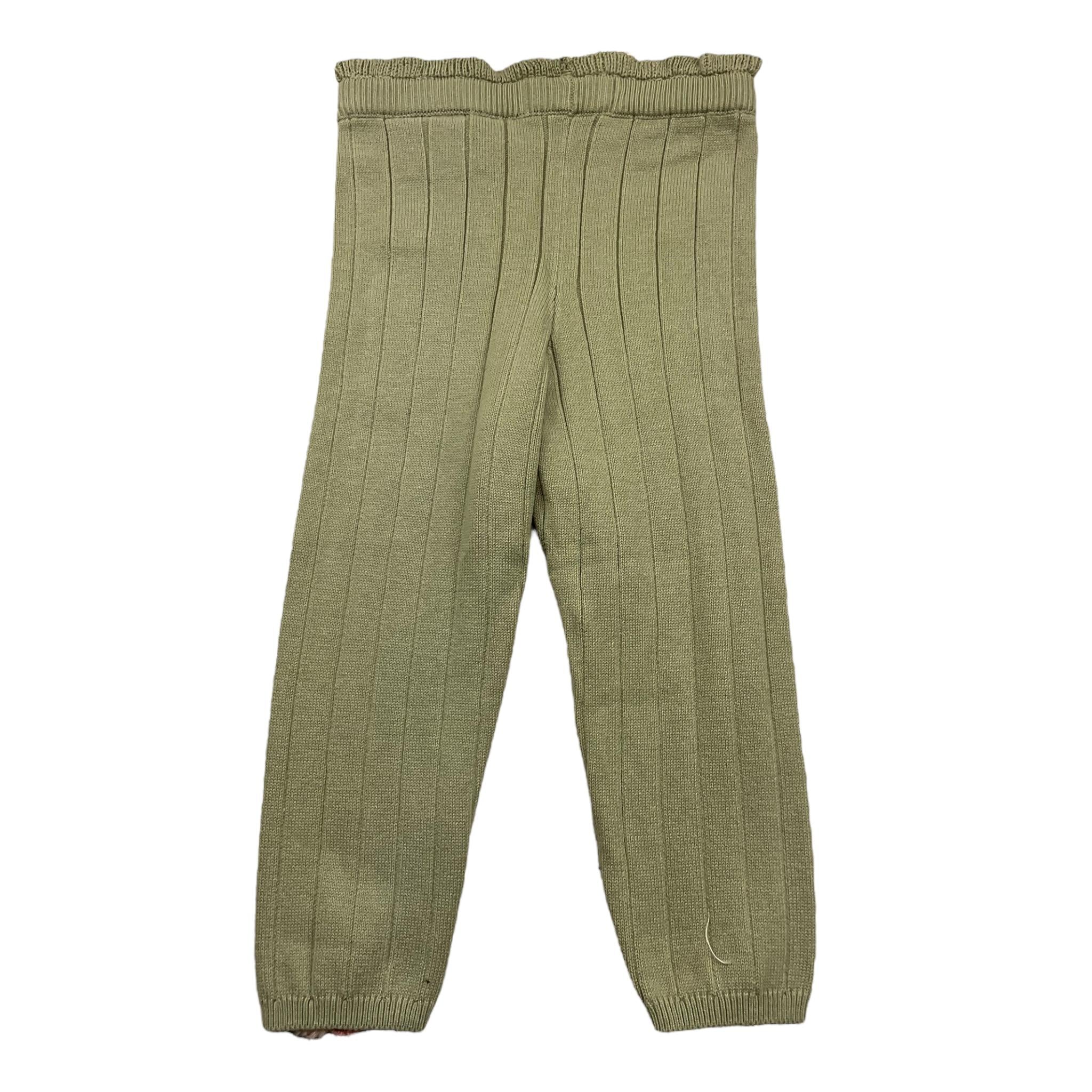 LOUISE MISHA leggins tinta unita Verde per Bambina GRCW24L0295 VERDE LOUISE MISHA 