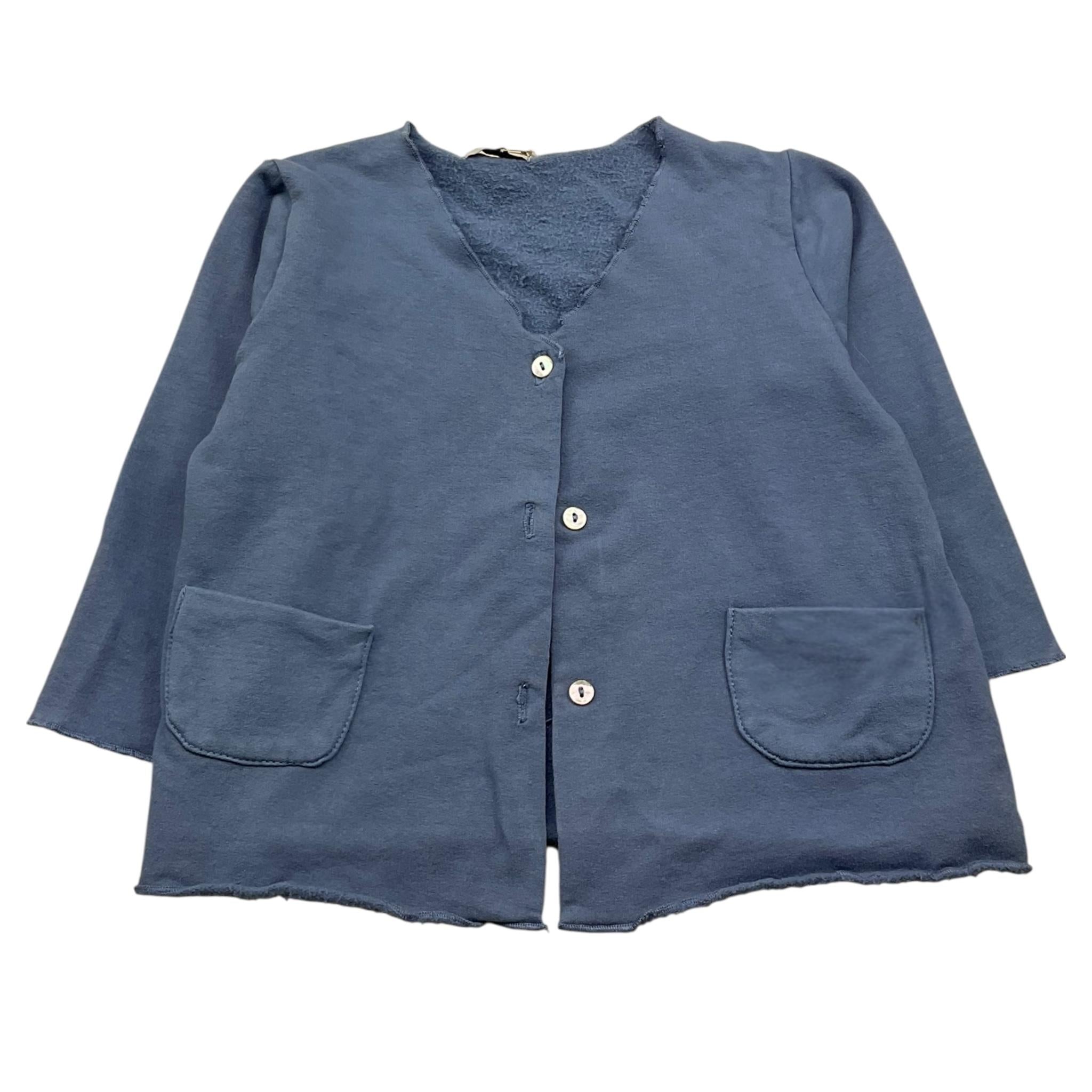 ZERO AMPERE cardigan tinta unita con taschini Blu per Neonato BERATN BLU ZERO AMPERE 