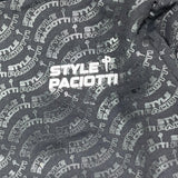 CESARE PACIOTTI shirt girocollo tinta unita con stampa Nero per Neonato TSP5314B NERO CESARE PACIOTTI 