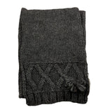 PATRIZIA PEPE sciarpa tinta unita con applicazione logo Grigio per Bambina PJFSP03 GRIGIO PATRIZIA PEPE 