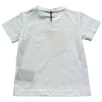 Trussardi T-Shirt Girocollo Tinta Unita con Stampe per Neonato TIP26035TS BIANCO TRUSSARDI 