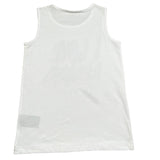 John Richmond Completo 2 Pezzi Canotta Tinta Unita con Stampa-Short per Bambina RGP26120CJ BIANCO JOHN RICHMOND 