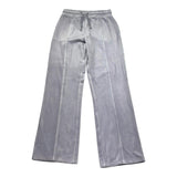 Juicy Couture Pantalone In Velluto Tinta Unita per Bambina JBX6605 LILLA JUICY COUTURE 