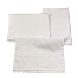 LE BEBE' set 3 pezzi lenzuola tinta unita cn ricami Bianco per Neonata LGB5970 BIANCO LE BEBE' 