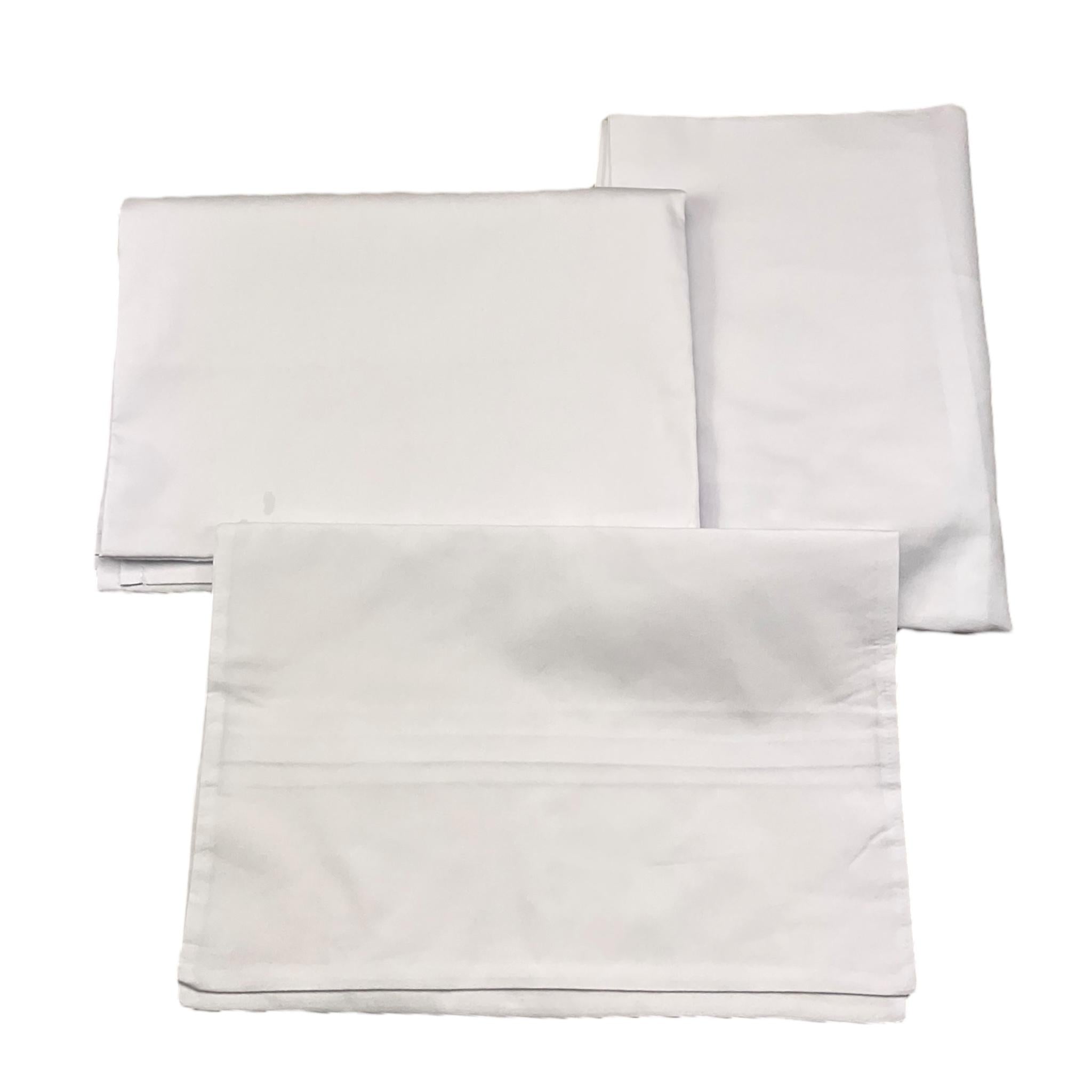 LE BEBE' set 3 pezzi lenzuola tinta unita cn ricami Bianco per Neonata LGB5970 BIANCO LE BEBE' 
