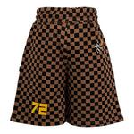 Sprayground Bermuda In Tuta Tinta Unita con Fantasia per Bambino SPY1060 MARRONE SPRAYGROUND 