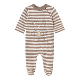 Mayoral Set 2 Tutina Manica Lunga Fantasia A Righe per Neonato 1709XX BEIGE MAYORAL 