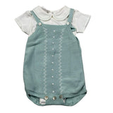 Paz Rodriguez Completi 2 Pezzi Body-Pagliaccetto per Neonato 02019353K VERDE PAZ RODRIGUEZ 