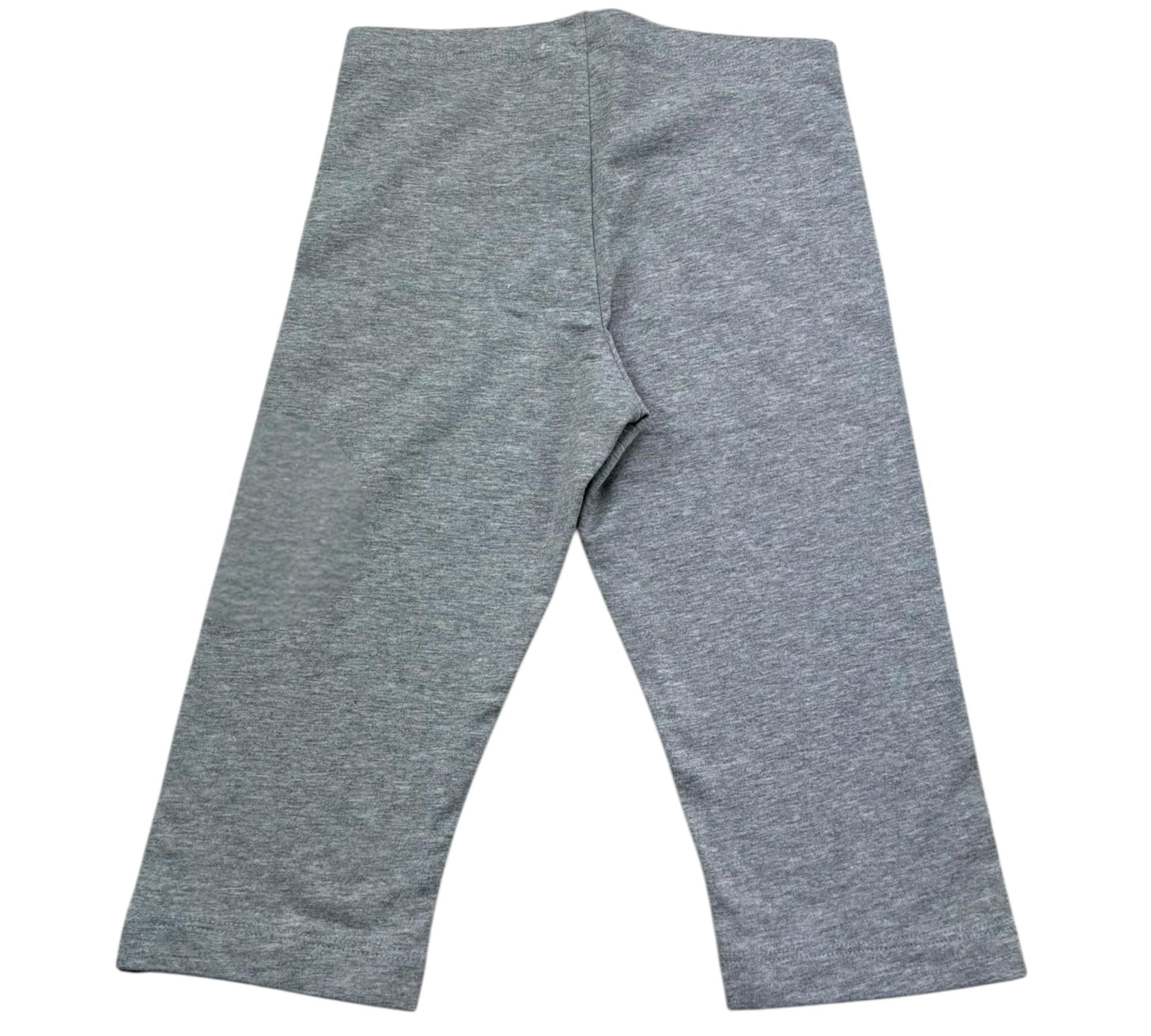 Monnalisa Leggins Ciclista Tinta Unita per Bambina 661407 GRIGIO MONNALISA 