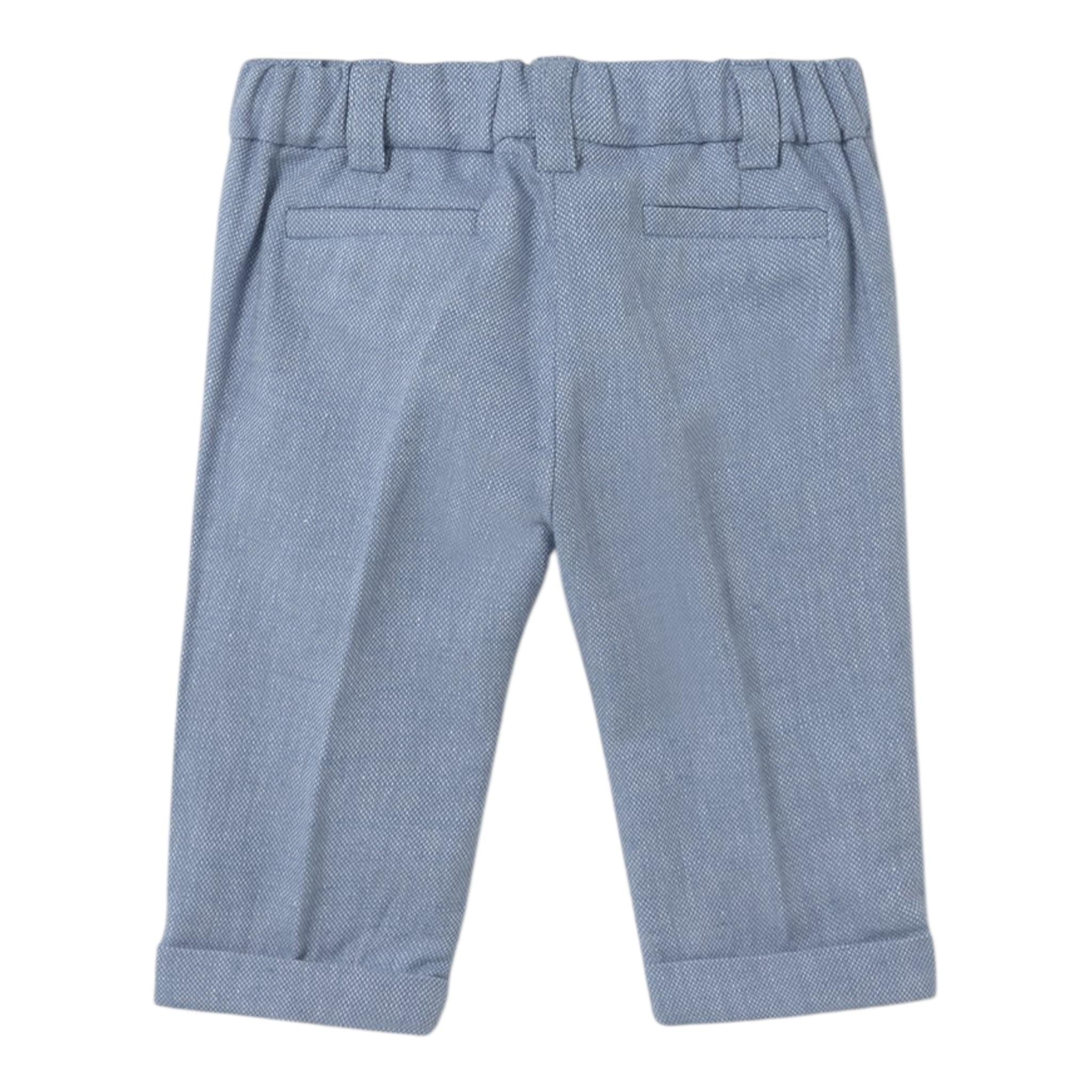 Mayoral Pantalone Tinta Unita con Girovita Regolabile per Neonato 1562 AZZURRO MAYORAL 