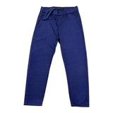 Daniele Alessandrini Solid Color Pants with Elastic Waist Blue for Boys