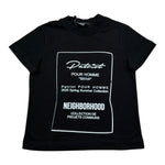 Patriot T-Shirt Girocollo Tinta Unita con Stampa per Neonato PTS006X NERO PATRIOT 