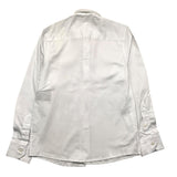 Never Too Long Sleeve Shirt Solid Color White For Boys