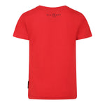 John Richmond T-Shirt Girocollo tinta unita con Stampa Rosso per Bambino RBP25003TSXXX ROSSO JOHN RICHMOND 