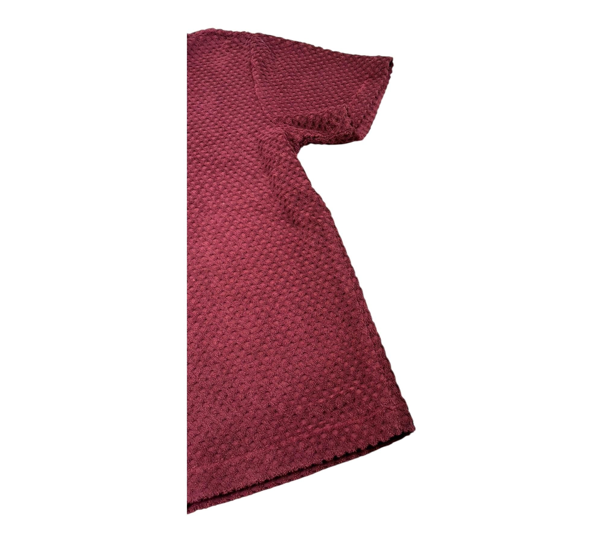 Paolo Pecora Camicia In Maglia Mezza Manica Tinta Unita per Bambino PP4338 ROSSO PAOLO PECORA 