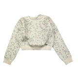 FUN & FUN maglia tinta unita con fantasia Bianco per Bambina FCBSW00135 BIANCO FUN & FUN 