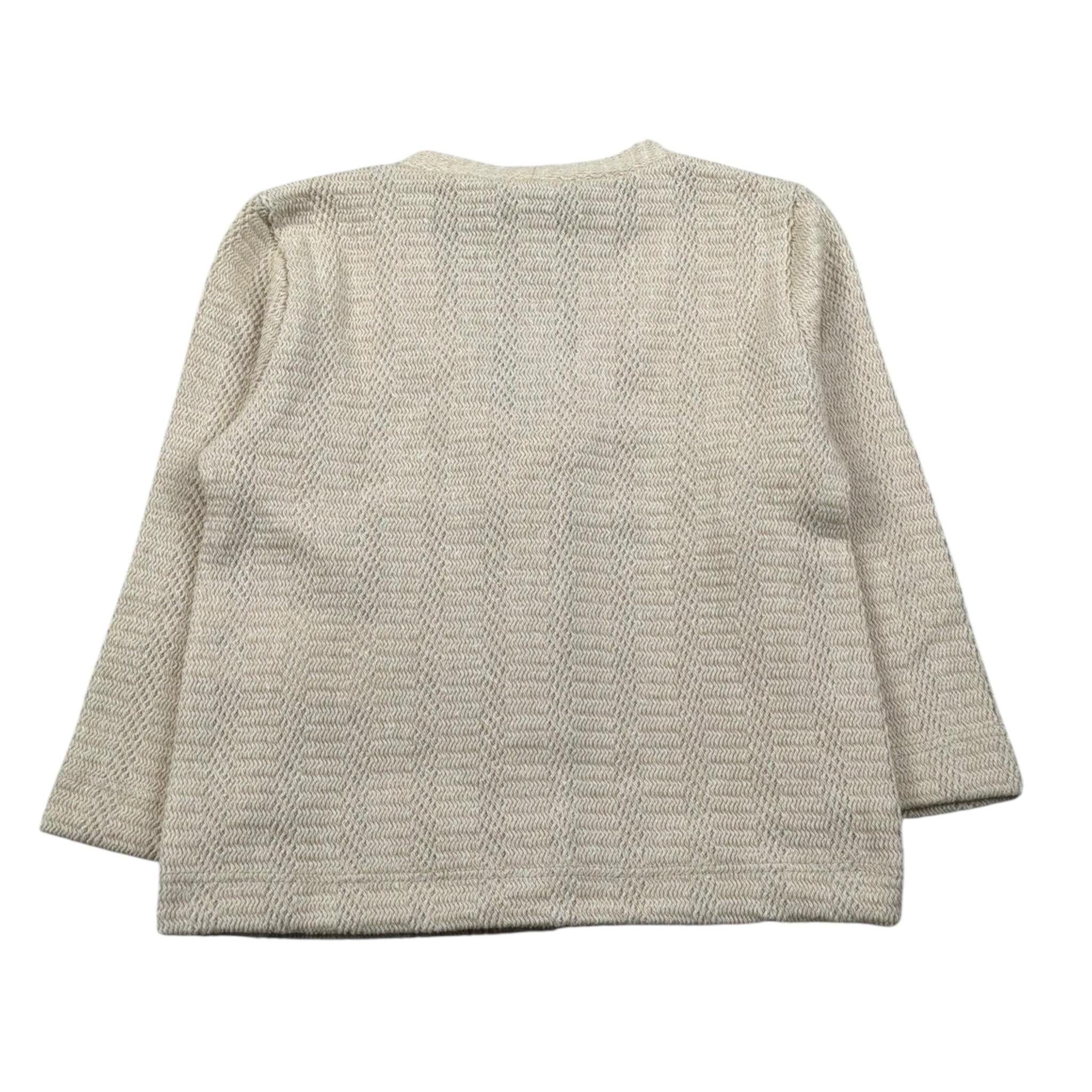 Manuel Ritz Cardigan Tinta Unita Scollo A V per Neonato MR3113NX BEIGE MANUEL RITZ 