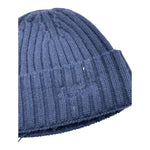 SAINT BARTH cappello tinta unita con logo Blu per Bambino WENGEN BLU SAINT BARTH 