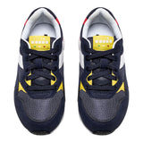 Diadora Tricolore Sneakers with Blue Laces for Kids