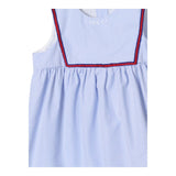 Gucci Abito Giromanica Fantasia A Righe per Neonata 813539 BIANCO/AZZURRO GUCCI 
