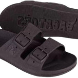 Cacatoes Black Solid Color Slipper For Kids