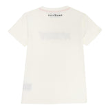 John Richmond T-Shirt Girocollo Tinta Unita con Stampa per Neonato RBP25074TS PANNA JOHN RICHMOND 