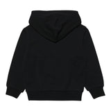 Diesel Felpa Chiusa con Cappuccio Tinta Unita con Logo per Bambino J01115 NERO DIESEL 