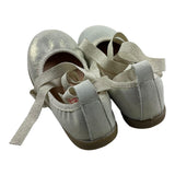 Eli Ballerinas Solid Color With Gold Laces For Girls