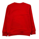 Trussardi Felpa Chiusa Girocollo Tinta Unita con Stampa per Bambino TBP26036FE ROSSO TRUSSARDI 