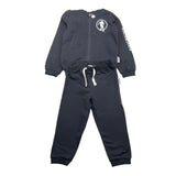 BiKKEMBERGS completo 2pz felpa-pantalone tinta unita Nero per Neonato BK2973 NERO BiKKEMBERGS 