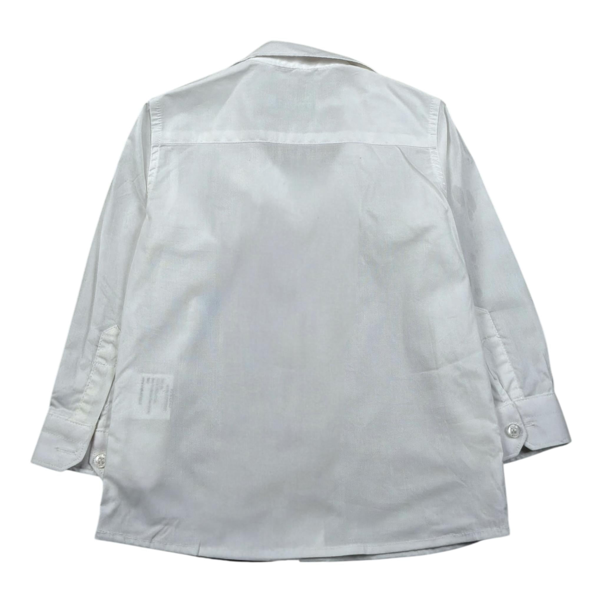 Shako' Camicia Manica Lunga Tinta Unita per Bambino CMSH2J PANNA SHAKO' 