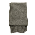 DOLCE & GABBANA sciarpa tinta unita con ricami Grigio per Neonata LNBA45 GRIGIO DOLCE & GABBANA 