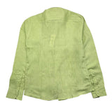 Alessandro Lamura Long Sleeve Shirt Solid Color Green For Boys