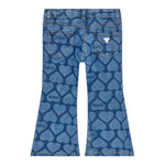 GUESS jeans tinta unita modello zampa Blu per Bambina K4YA06D52V0 BLU GUESS 