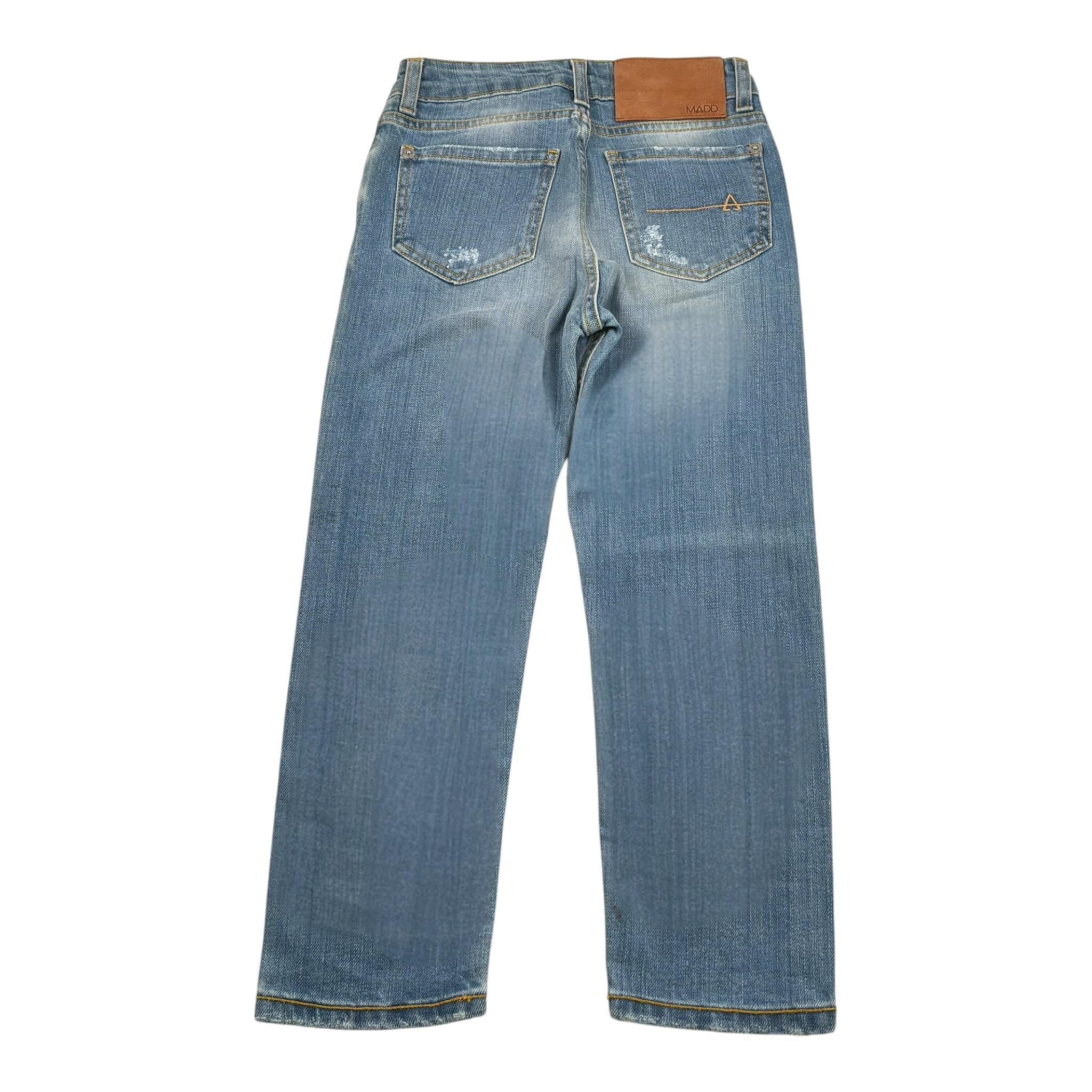 Madd Jeans Inta Unita 5 Tasche Azzurro per Bambino MAB2010 AZZURRO MADD 