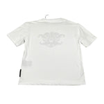 John Richmond T-Shirt Girocollo Tinta Unita con Stampa per Bambino RBP26162TS BIANCO JOHN RICHMOND 