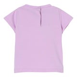 Alice Pi T-Shirt Girocollo Tinta Unita con Logo per Neonata HA5063X LILLA ALICE PI 