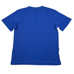 Diadora T-Shirt Girocollo Tinta Unita con Stampa per Bambino 102181707 BLU DIADORA 