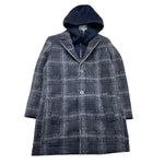 YES ZEE cappotto tinta unita con cappuccio Blu per Bambino 2422 BLU YES ZEE 