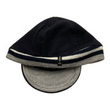 ARMANI BABY cappello tinta unita con logo Blu per Neonato GX4265W BLU ARMANI BABY 