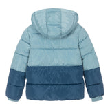 GUESS giubbino con cappuccio bicolore con logo Azzurro per Neonato N3BL02WB240 AZZURRO GUESS 