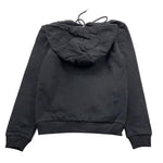 CFBS felpa tinta unita con cappuccio e stampa Nero per Bambino CSFE2006 NERO CFBS 