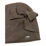 LALALU' cappello tinta unita con fiocco Tortora per Bambina CAL9NJ TORTORA LALALU' 