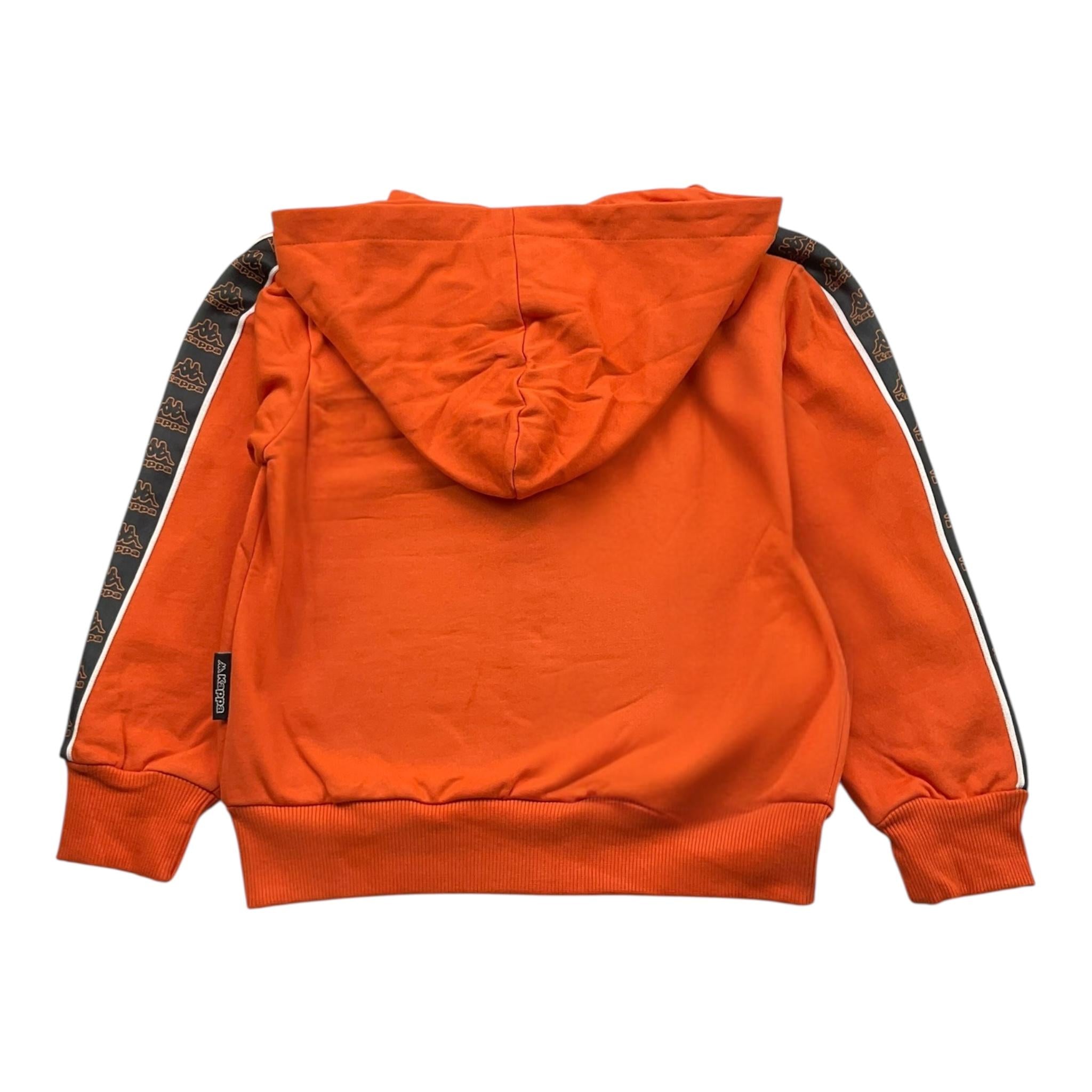 KAPPA felpa tinta unita con zip e cappuccio Arancione per Bambino 371Y45W ARANCIONE KAPPA 
