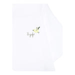 Il Gufo T-Shirt Girocollo Tinta Unita con Ricamo per Neonata P25TS473MF001N BIANCO IL GUFO 