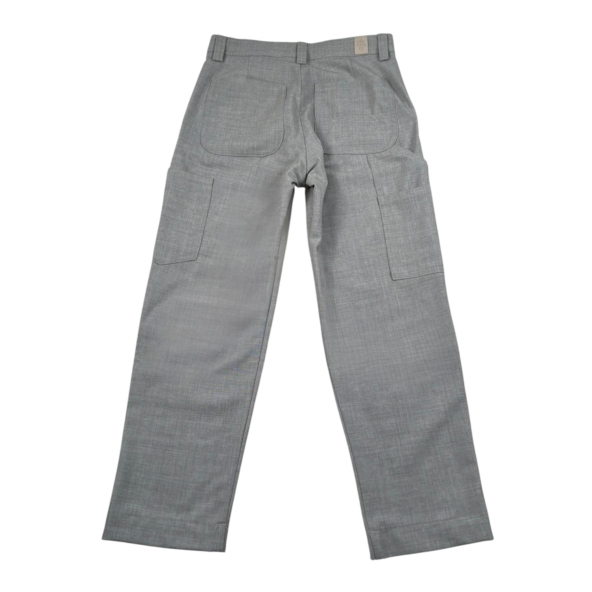 Eleventy Pantalone Tinta Unita con Girovita Regolabile per Bambino EW6P70 GRIGIO ELEVENTY 