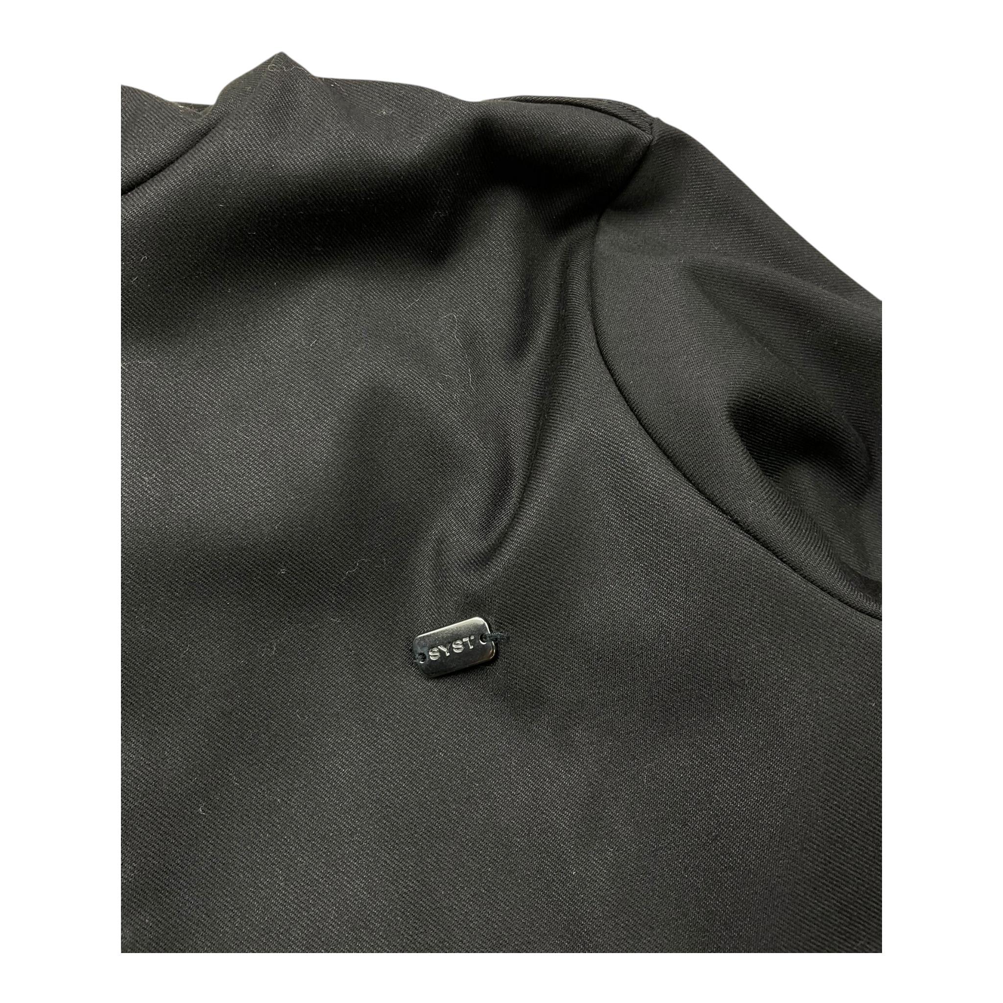 STAY STREET felpa tinta unita con zip e cappuccio Nero per Bambino CAMBC3002 NERO STAY STREET 